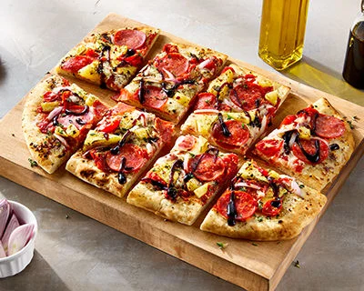 Artisanal Pepperoni & Pineapple Pizza Recipe