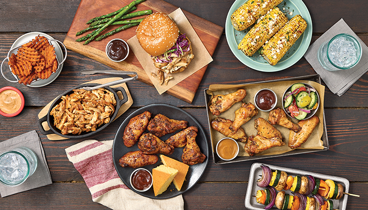 Tyson pitmaster products plated 