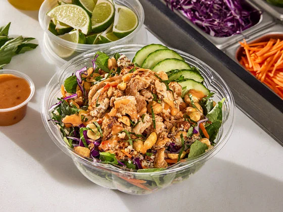 Thai Chicken Quinoa Bowl Recipe