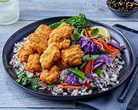 Crispy Chicken and Vegetable Bowl Recipe