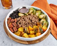 Seasoned Beef & Brussels Bowl Recipe