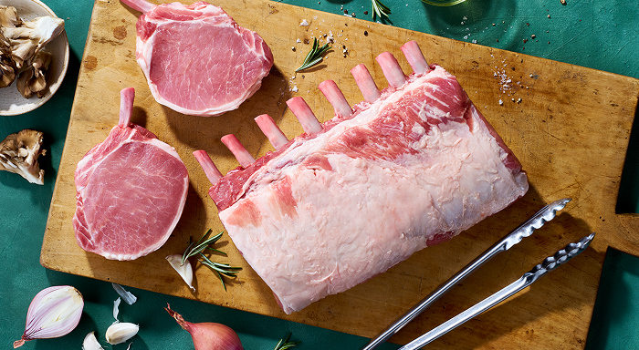Frenched 10-bone center-cut pork loin