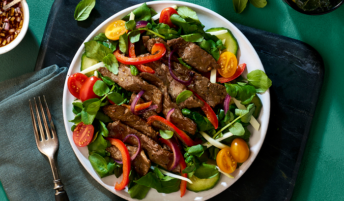 Vietnamese Shaking Beef Salad