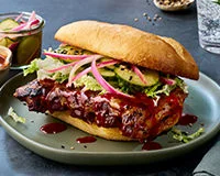 Gochujang Bulgogi Pork Rib Sandwich Recipe