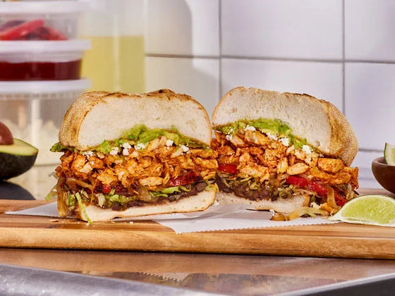 Guajillo Chili Torta Recipe