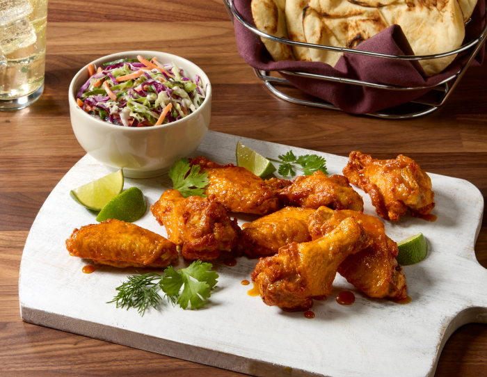 Fully Cooked Crispy Battered Chicken Wing Sections