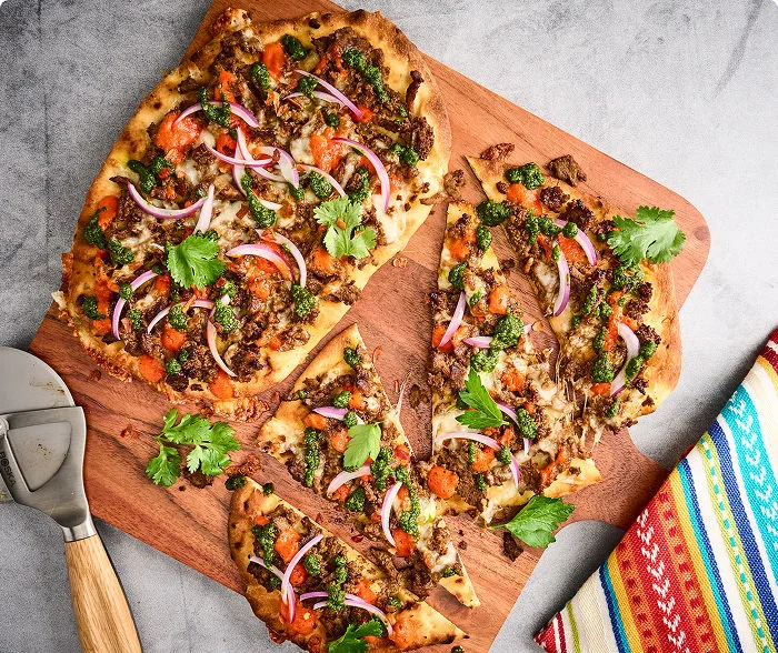 Chimi Steak Flatbread 