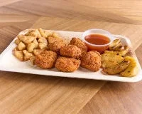 Spicy Steak and Waffle Bites Recipe