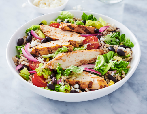 Chicken Fajita Baja Bowl Recipe