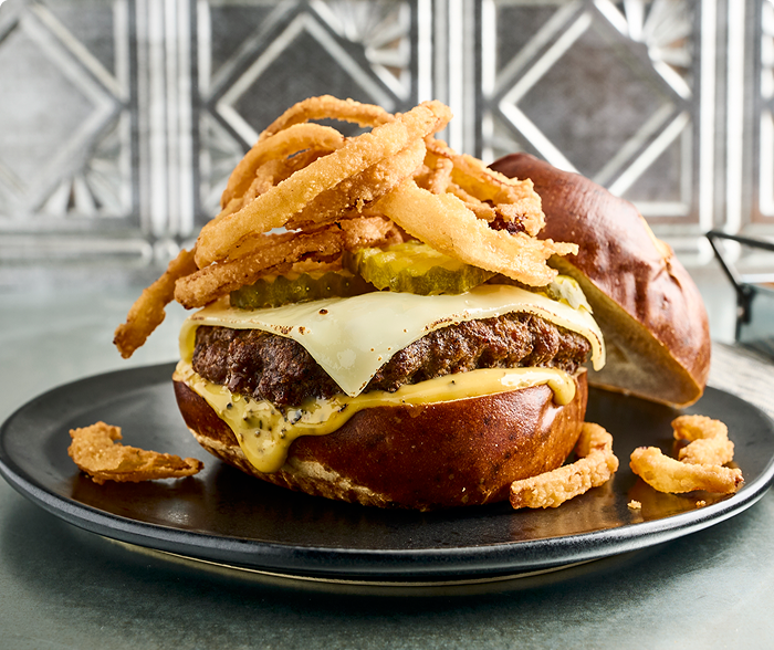 Onion Crunch Burger 