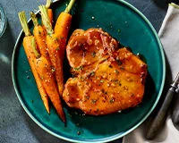 Hot Honey Garlic Pork Porterhouse Recipe