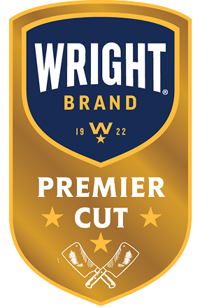Wright brand premier cut banner