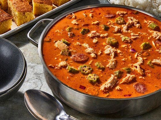 Spicy Chicken Gumbo