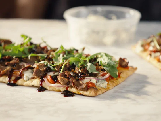 Steakhouse Flatbread Recipe