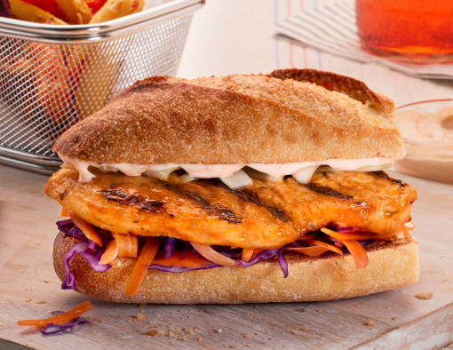 Grilled Jerk Chicken Sandwich