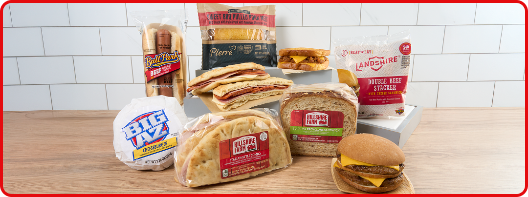 Hillshire Farm® brand, Big AZ®, Ball Park® and Pierre products