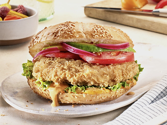 Peruvian-Style Crispy Chicken Sandwich Recipe