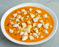 Red Pepper and Lime Bisque with Chicken Recipe