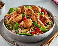 Spicy Beef Asian Stir Fry Bowl Recipe
