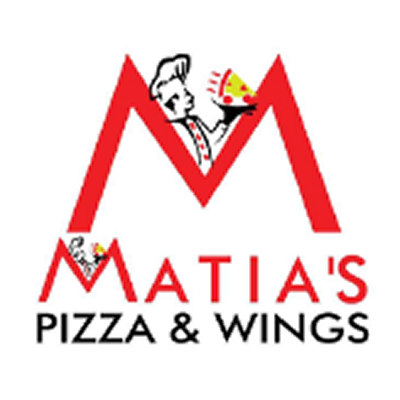 Matia's Pizza and Wings Logo