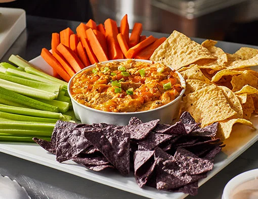 Buffalo Chicken Dip made with Original Philly® Chicken Sandwich Slices