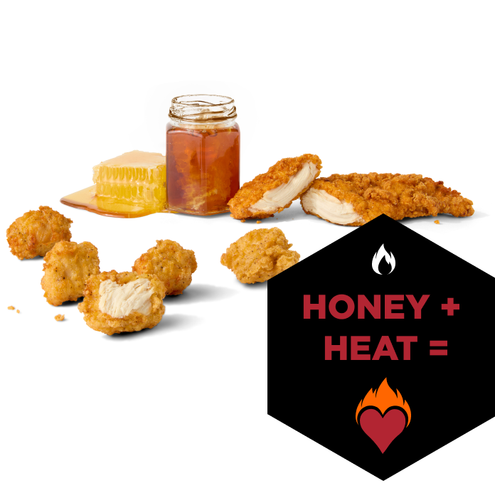Tyson® Honey Stung® Fully Cooked Lightly Breaded Hot Honey Chicken Tenderloins
