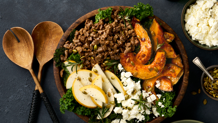 Fall Chop Steak Salad Recipe