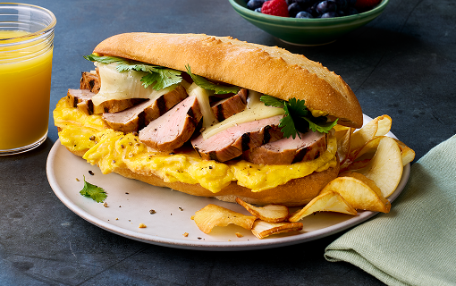 Boneless Pork Tenderloin sandwich