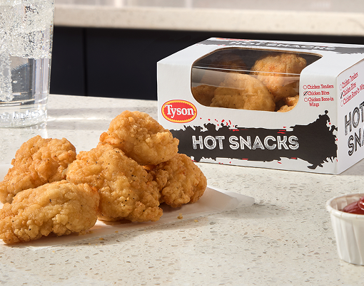 Tyson® To Go Fully Cooked Homestyle Chicken Breast Chunk Fritters