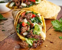 Chinichurri Steak Wrap