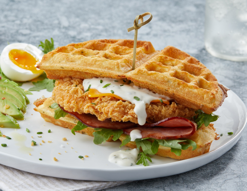 Chicken Waffle Sandwich