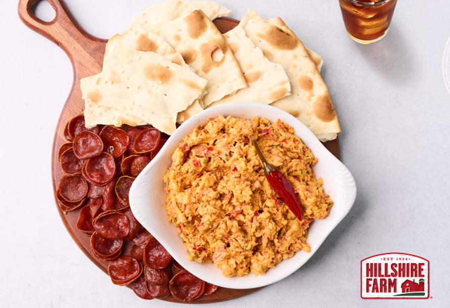 Pepperoni Pimento cheese dip