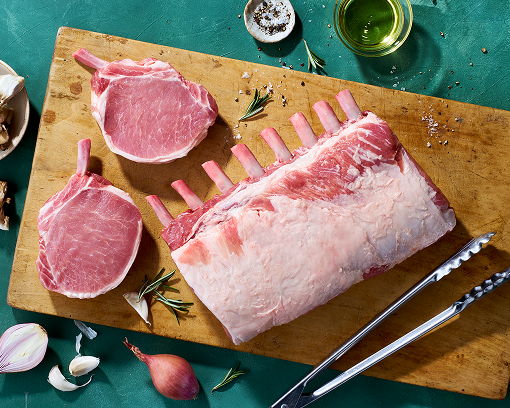 Frenched 10-bone center-cut pork loin