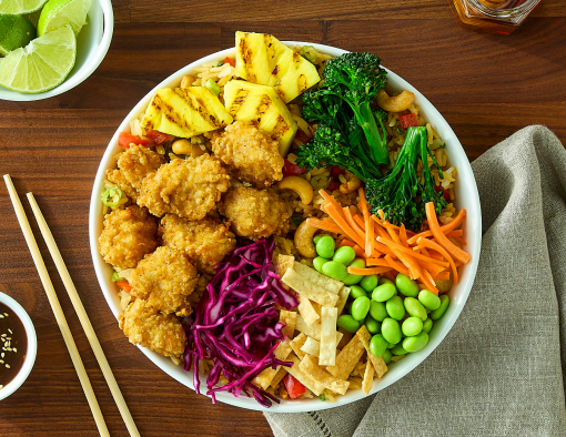 Aloha Honey Chicken Bowl Recipe