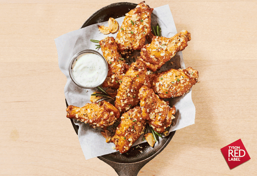 Garlic Parmesan Wings