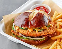 Cheesy Chicken Filet Sandwich Recipe