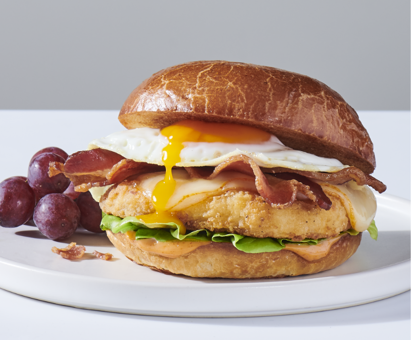 Savory Chicken Breakfast Sandwich