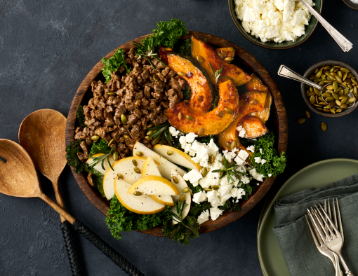 Fall Chop Steak Salad Recipe