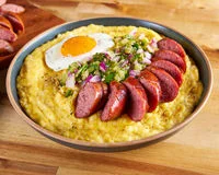 Cheddar Grits & Sausage Bowl ​Recipe