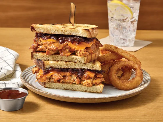 Naturally Smoked Kansas City-Style Chicken Sandwich Melt Recipe