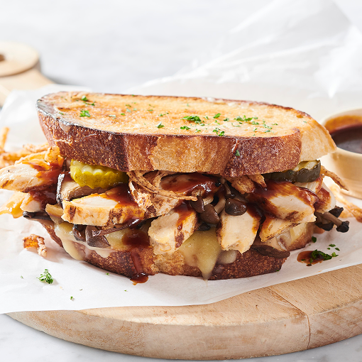 Sourdough BBQ Chicken Sandwich