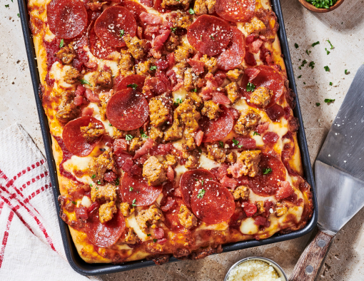 Meat Lover's Detroit-Style Recipe