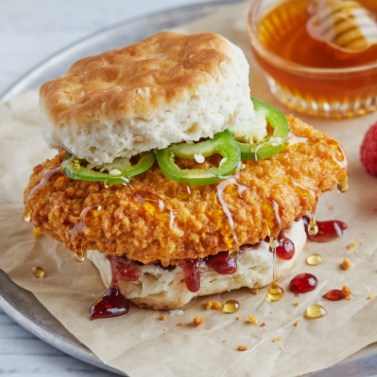 Tyson Red Label® Fully Cooked Breaded Air Fried Chicken Breast Filets 