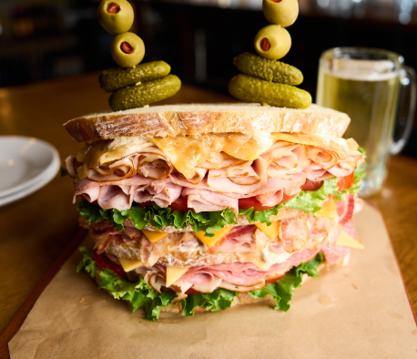 Big Game Dagwood Sandwich Recipe