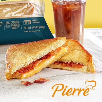 Pierre® Toasted Cheesy Bacon Melt