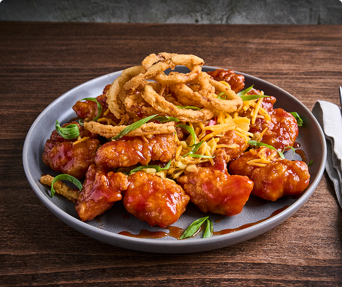 Whiskey BBQ Boneless Wings 