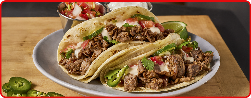 Steak tacos