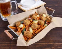Crispy Beef & Sweet Potato Poutine Recipe