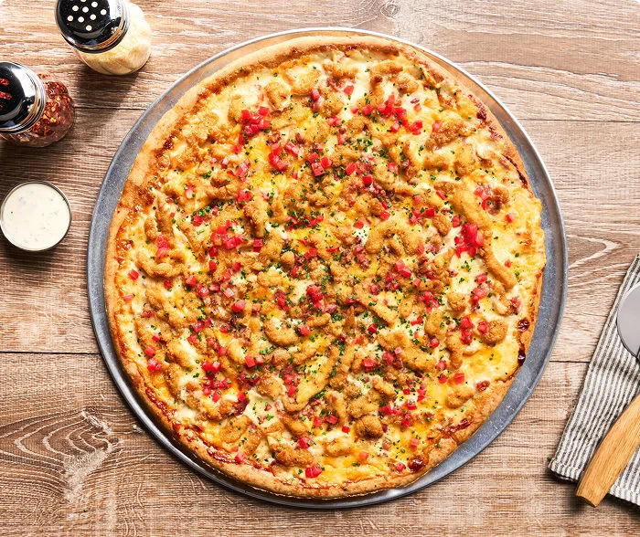 Chicken Bacon Ranch Pizza 