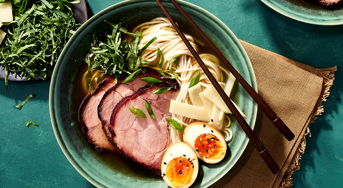 BBQ pork ramen